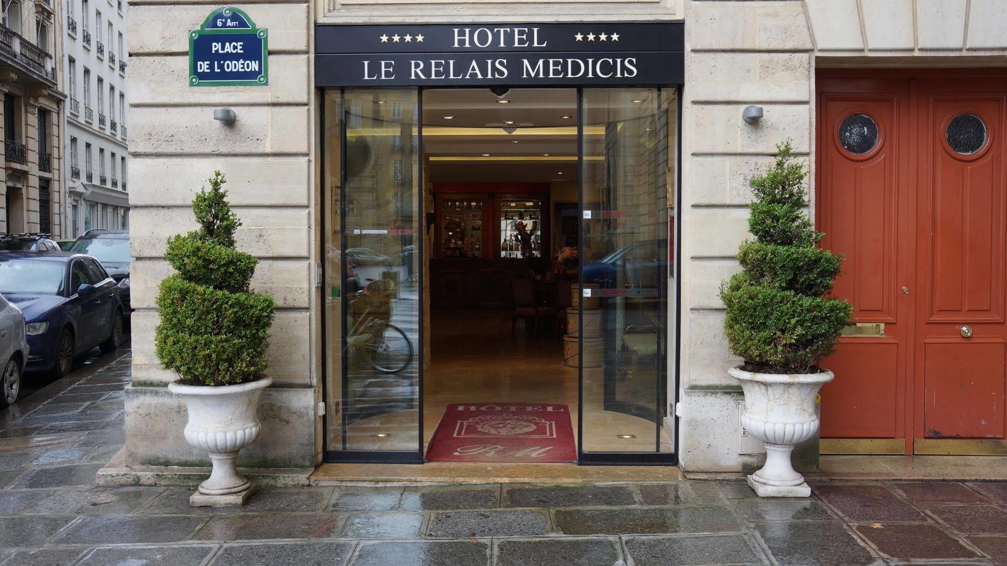 Hotel Le Relais Medicis Paris Exterior foto